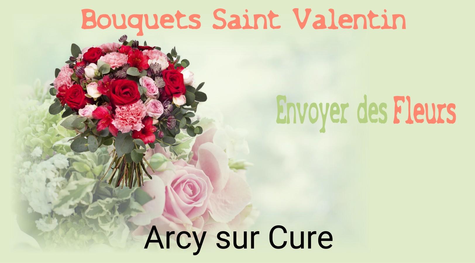 Roses de Saint-Valentin livrées à Arcy-sur-Cure